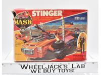 Stinger Bruno Sheppard 100% Complete w Box Vehicle MASK 1985 Kenner Vintage