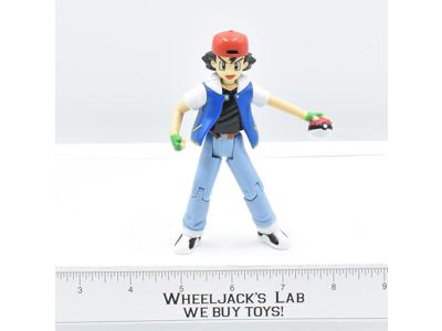 Ash Ketchum Trainer Pokemon 5" Hasbro Tomy Action Figure
