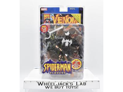 Venom Lethal Protector Spider-Man Classics W/ Comic #6 NEW 2000 Marvel Toybiz