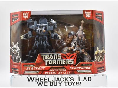Blackout Scorponok Decepticon Desert Attack Voyager Movie 2007 NEW Transformers