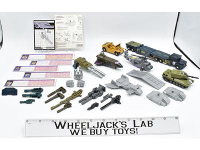 Bruticus ~ 100% Complete 1986 Vintage Hasbro G1 Transformers W TECHS