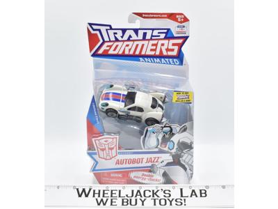 Autobot Jazz Animated Deluxe 2008 NEW MOSC Hasbro Transformers Action Figure