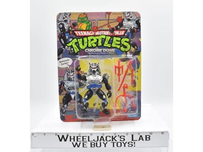 Chrome Dome NEW MOSC 1991 TMNT Teenage Mutant Ninja Turtles Vintage Playmates