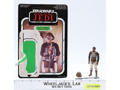 Lando Calrissian Skiff Guard Complete 65 Back UK Star Wars ROTJ 1983 PALITOY