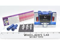 Soundwave ~ 100% Complete 1985 Hasbro G1 Transformers Action Figure W TECH