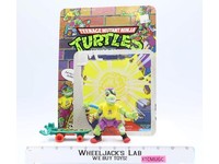 Mondo Gecko 100% Complete W/Card TMNT 1990 Playmates Vintage Action Figure