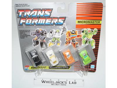 Hot Rod Patrol MOSC Sealed New 1990 Vintage G1 Transformers Action Figure