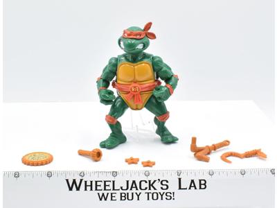 Michaelangelo W/STORAGE SHELL 1991 TMNT Teenage Mutant Ninja Turtle Playmates