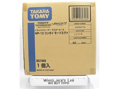 Optimus Prime Convoy Mode Eva MP-10 SEALED FACTORY BOX Masterpiece Transformers