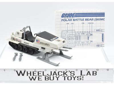 Polar Battle Bear 100% Complete 1983 Vehicle GI Joe Cobra ARAH Vintage