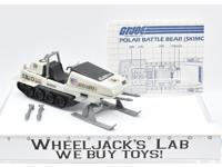 Polar Battle Bear 100% Complete 1983 Vehicle GI Joe Cobra ARAH Vintage