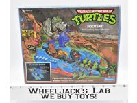 Footski 100% Complete W Box TMNT Teenage Mutant Ninja Turtles Playmates 1989