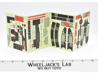 Jetfire Decal Sticker Sheet G1 Transformers 1985 Vintage Hasbro Action Figure