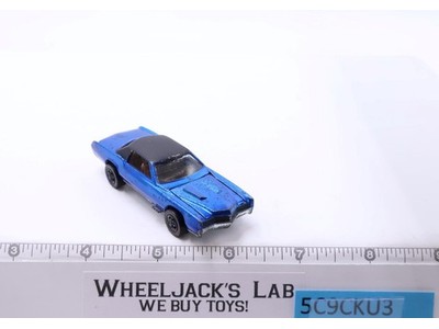 Custom Eldorado Blue Hot Wheels 1968 Redline Vintage Mattel RL