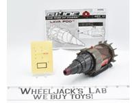 Cobra Lava Pod 100% Complete Rise of Cobra 2009 GI Joe Hasbro Vehicle