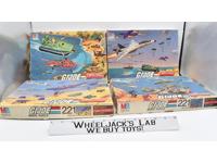 Mural Puzzle battles 1 2 3 4 GI Joe 1985 Milton Bradley