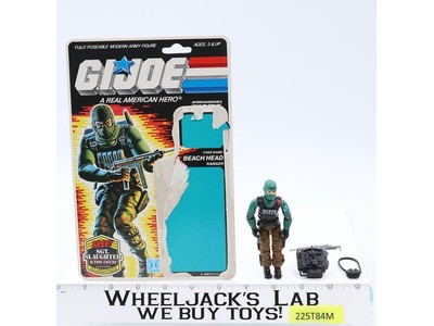 Beach Head V1 Complete W/ 36 Cardback 1986 G.I. Joe Hasbro Vintage Action Figure