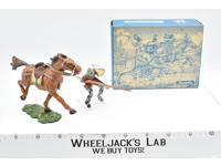 8855 Mounted Cavalry Soldier Norman W Lance Toy Soldiers Elastolin 70MM W/BOX
