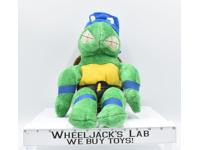 Leonardo 14" Plush Doll 1989 Mirage TMNT Teenage Mutant Ninja Turtles Vintage