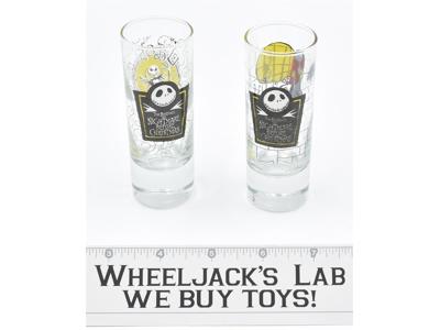 Jack Skellington &amp; Sally Nightmare Before Christmas Tall Shot Glass Disney