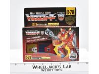 Hot Rodimus C-78 100% Complete Takara Reissue G1 Transformers Action Figure