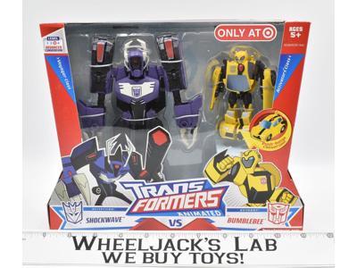 Shockwave Vs. Bumblebee 2008 Transformers Animated Action Figure