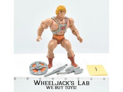He-Man SOFT HEAD #1 100% Complete 1982 MOTU Masters of the Universe Vintage