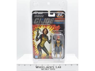 Scarlett NEW W Star Case GI Joe 25th Anniversary 2007 Hasbro Action Figure