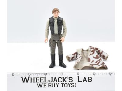 Han Solo Trench Coat 1983 ROTJ Star Wars Vintage Kenner Action Figure