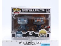 Scorpion & Sub-Zero Mortal Kombat X Funko Pop! GameStop Exclusive NEW SEALED