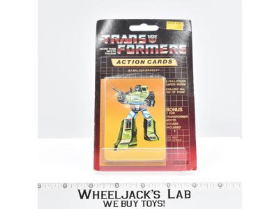 Long Haul Sealed Pack Card #118 Transformers Trading Action Cards 1985 G1