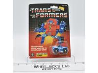 Gears W/ BUBBLE NR MINT FIGURE 100% Complete Vintage Hasbro 1984 G1 Transformers