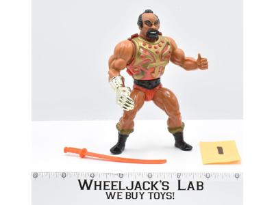 Jitsu #1 100% Complete 1984 He-Man MOTU Mattel Masters of the Universe Vintage