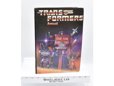 The Transformers Annual HC Comic 1985 G1 UK Marvel Comics Vintage