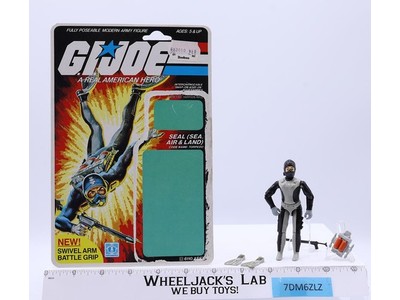 Torpedo V1 100% Complete 20 Cardback 1983 G.I. Joe Hasbro Vintage Action Figure