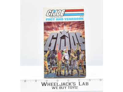 Fact And Yearbook Paperback Book 1984 GI Joe A Real American Hero Excellent Cond