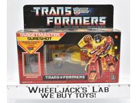 Sureshot MIB UNUSED STICKERS NEAR MINT FIG Complete 1987 Vintage G1 Transformers