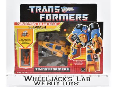 Slapdash Powermaster NEAR MINT FIGURE 100% Complete 1988 Vintage G1 Transformers