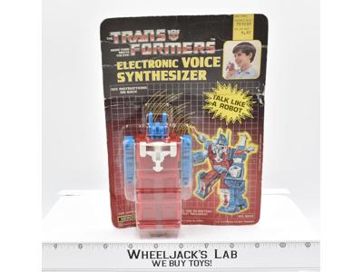 Electronic Voice Synthesizer CARD STYLE NEW Ultra Magnus G1 Transformers 1986