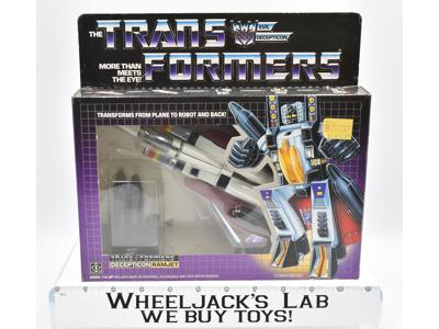 Ramjet MIB 100% Complete 1985 Vintage Hasbro Action Figure G1 Transformers