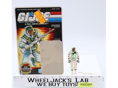Iceberg V1 100% Complete W/ 36 CARDBACK 1986 GI Joe Hasbro Vintage Action Figure