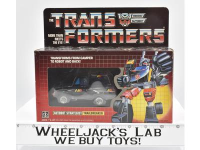 Trailbreaker MIB 100% Complete 1985 Vintage Hasbro Action Figure G1 Transformers