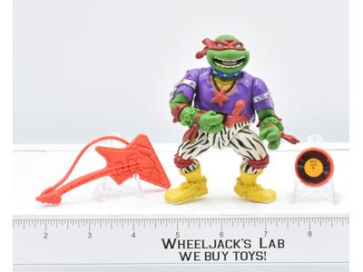 Rock 'N Rollin Heavy Metal Raph #1 1991 TMNT Teenage Mutant Ninja Turtle