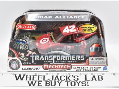 Leadfoot Sergeant Detour Human Alliance NEW Dark of the Moon Transformers Hasbro