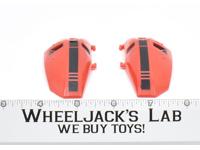 Jetfire Large Leg Armor Pair WITH STICKER 1985 G1 Transformers Vintage Hasbro