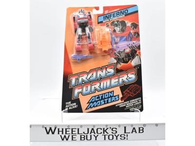 Inferno MOSC Sealed New 1989 Vintage G1 Transformers Action Figure Master
