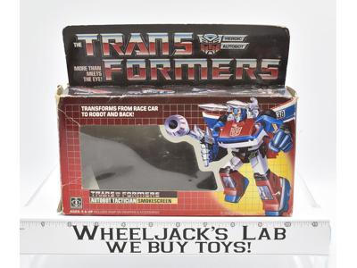Smokescreen #2 Box Only 1985 Action Figure Vintage Hasbro G1 Transformers