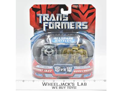 Autobot Jazz VS Bonecrusher Allspark Battles Legends MOSC Hasbro Transformers