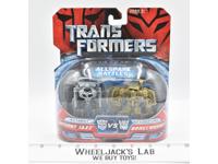 Autobot Jazz VS Bonecrusher Allspark Battles Legends MOSC Hasbro Transformers