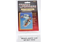 Ratchet Sealed Pack Card #4 of Transformers Trading Action Cards 1985 G1